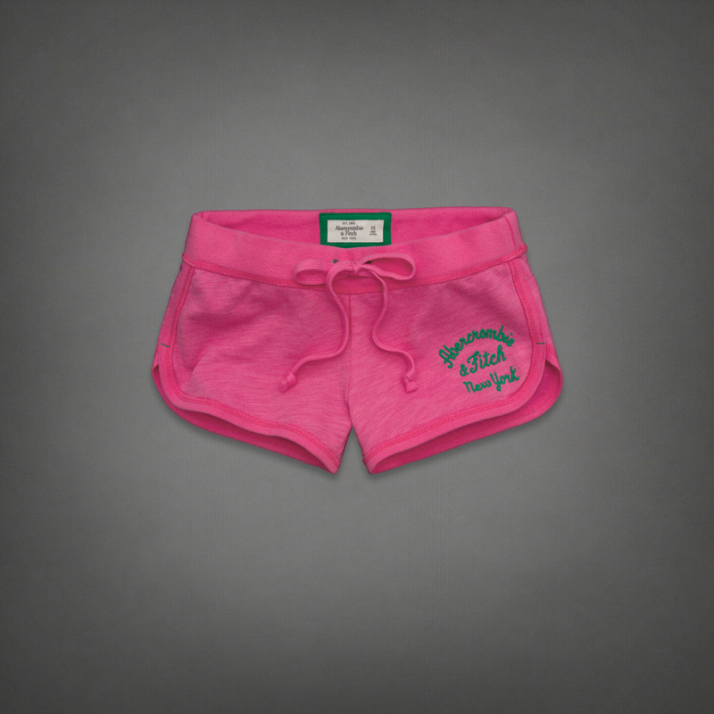 Abercrombie Fitch Mujeres Dobladillo Curvo Tejer Patalón Corto AF8354